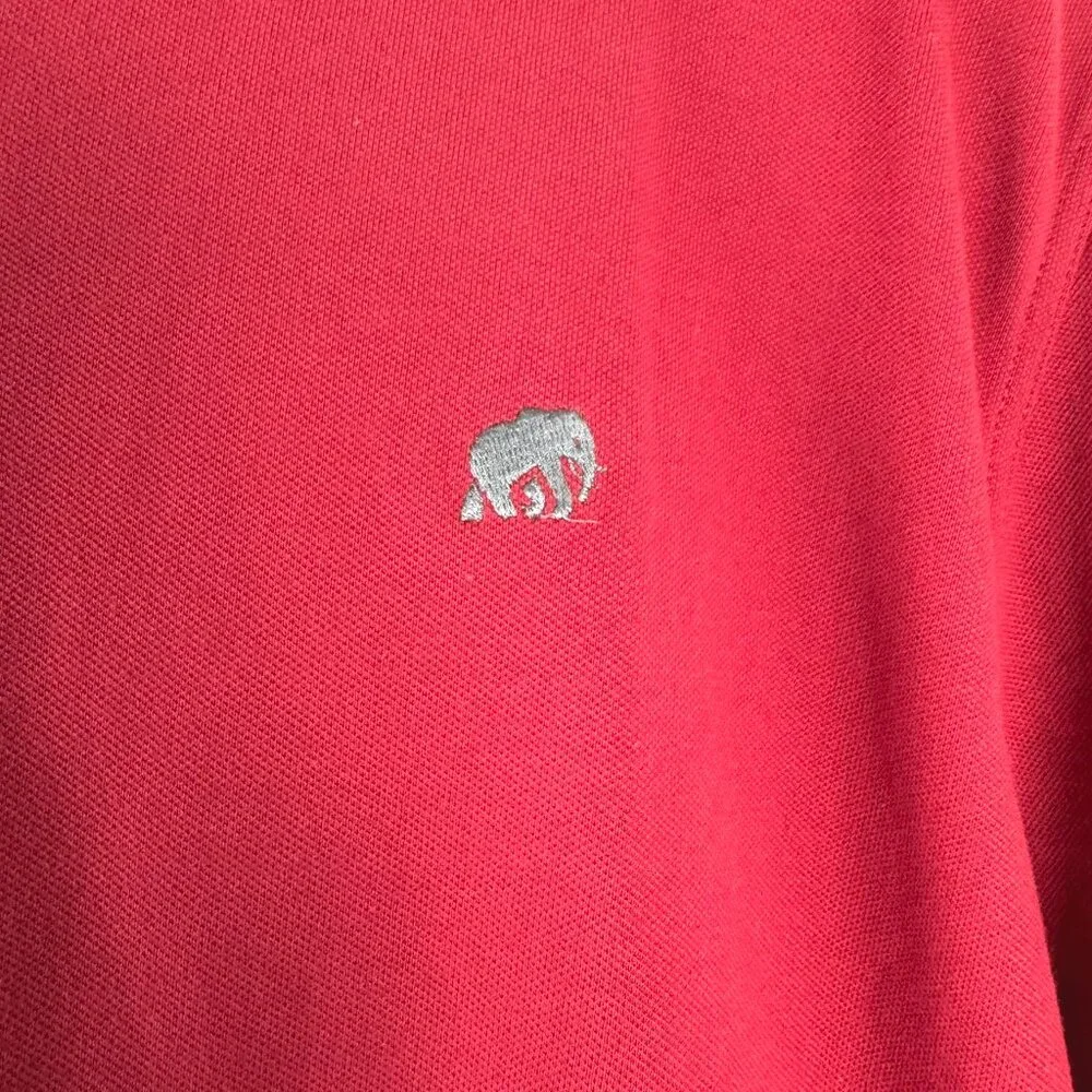 Banana Republic Polo Shirt Mens 2XLT Red Short Sleeve‎ Cotton Blend NWT TP-3538
